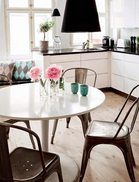 La primavera de un piso en Blanco & Negro