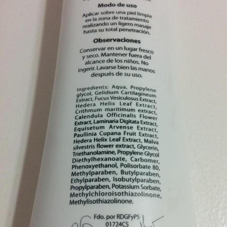 Gel mineral anticelulítico de Dermohelp