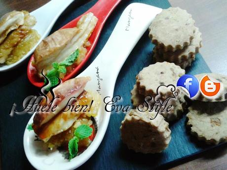 Galletas de gofio con higos