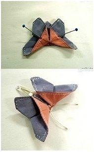Cómo hacer un prendedor para el pelo con mariposas Cómo hacer un prendedor para el pelo con mariposas