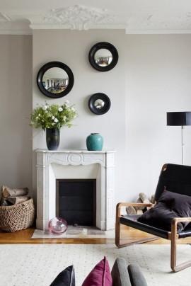 Lindas salas decoradas con espejos