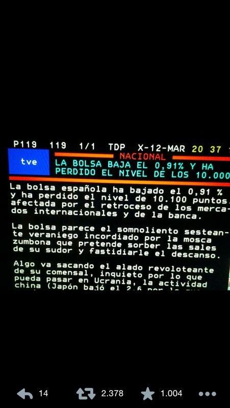El teletexto o como convertir un canal de contenidos del siglo pasado en algo divertido