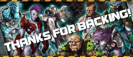 Notas finales del mecenazgo de Dreadball Xtreme