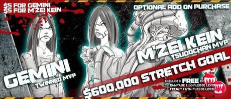 Notas finales del mecenazgo de Dreadball Xtreme