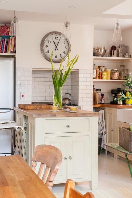 Una cocina de estilo victoriano para una casa de campo - Paperblog