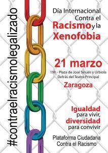 Día contra el racismo en Zaragoza