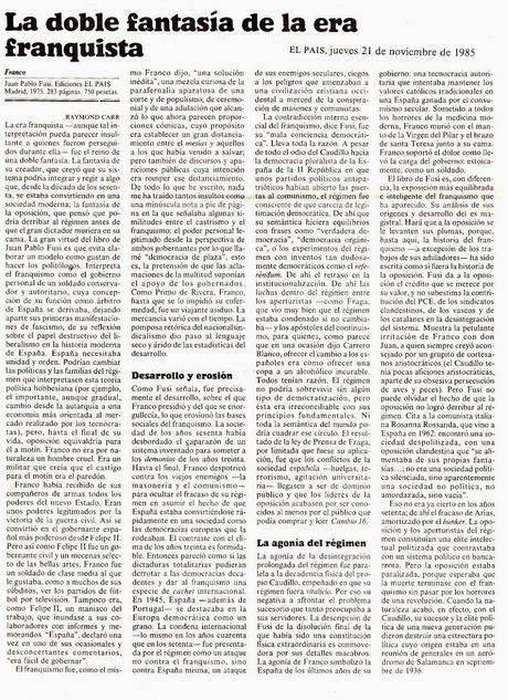 BIBLIOGRAFÍA SOBRE FRANCO (IV)