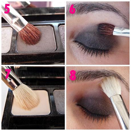 Look con kit de ahumados de Bobbi Brown