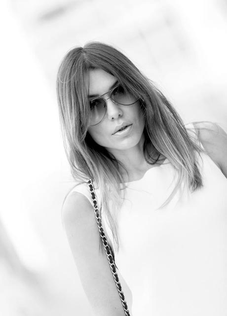 street style barbara crespo white long dress zara outfit fashion blogger blog de moda