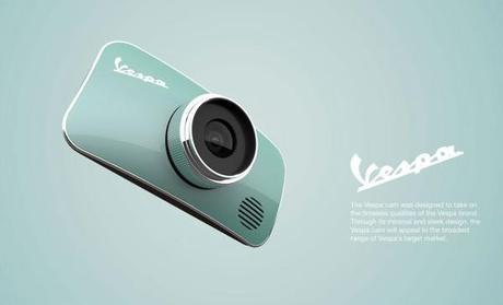 Vespa Camera :: prototipo de cámara digital de la icónica moto