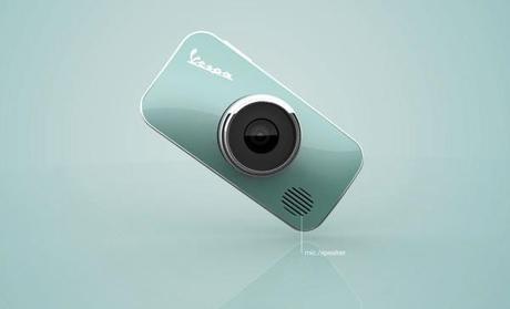 Vespa Camera :: prototipo de cámara digital de la icónica moto