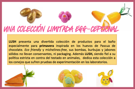 image LUSH; cosméticos edición limitada 