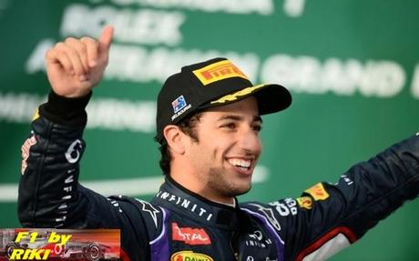 RICCIARDO ORGULLOSO POR SU MANEJO EN AUSTRALIA