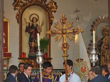 El Via Crucis del Cristo de la Redención de de la Hermandad de las Mercedes.