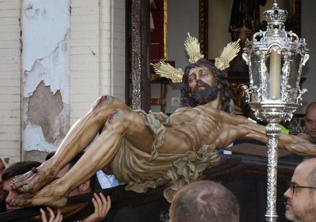 El Via Crucis del Cristo de la Redención de de la Hermandad de las Mercedes.