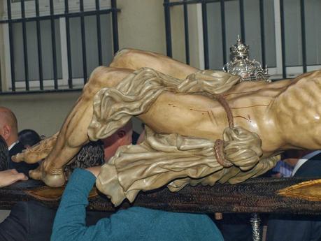 El Via Crucis del Cristo de la Redención de de la Hermandad de las Mercedes.