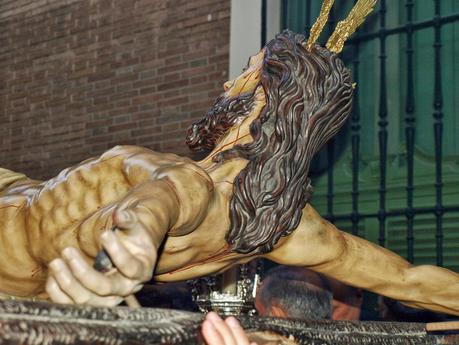 El Via Crucis del Cristo de la Redención de de la Hermandad de las Mercedes.