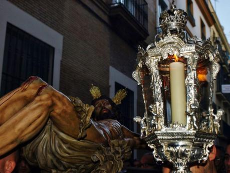 El Via Crucis del Cristo de la Redención de de la Hermandad de las Mercedes.
