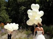 Globos, luces helio para bodas noche