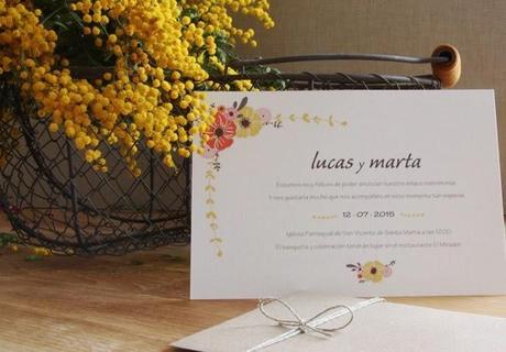 The Summer Love, invitaciones nupciales con mucho love