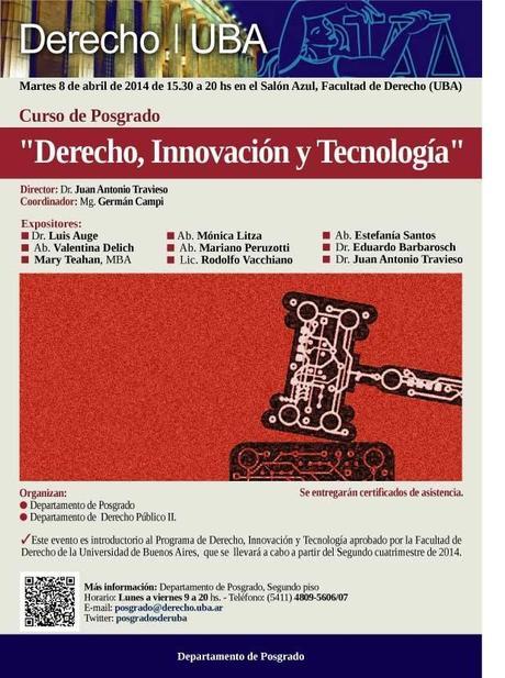 Curso de Posgrado en Derecho, Innovación y Tecnología