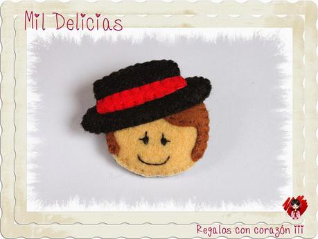 Broche flamenco