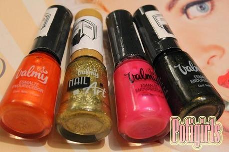 ESMALTES DE UÑAS VALMY
