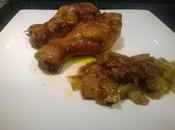 Pollo marinado horno