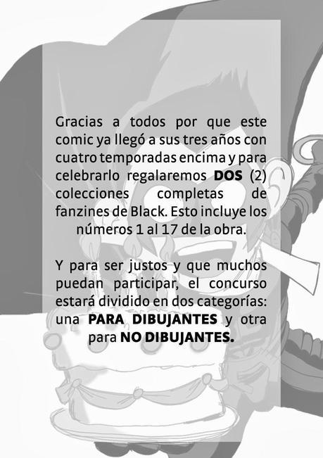 ¡¡COMIENZA EL CONCURSO DE BLACK TERCER ANIVERSARIO!!