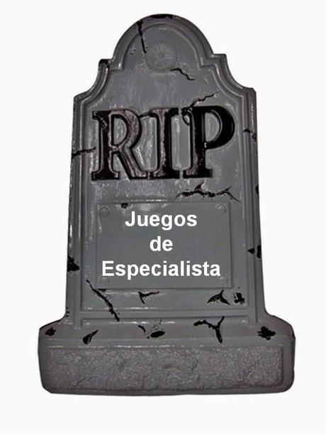 Se acabaron los juegos de especialista
