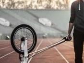 Halfbike bicicleta para pedalear parado