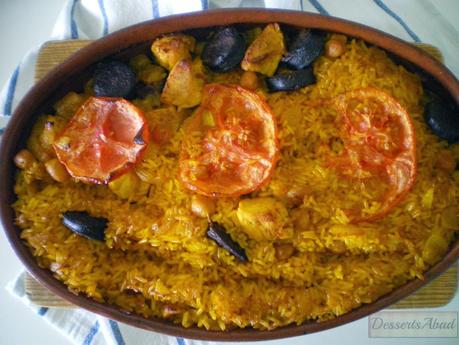 Arroz al horno