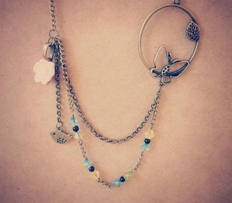Mis Creaciones ✄✄: Collar Free Butterfly Mis Creaciones ✄✄: Collar Free Butterfly
