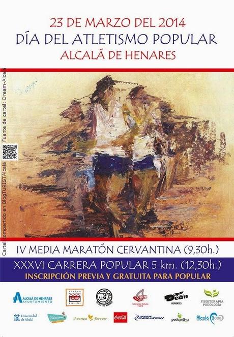 DEPORTIVAlcalá: El próximo domingo 23 de Marzo se celebrará el Día del Atletismo Popular en la Ciudad de Alcalá de Henares.