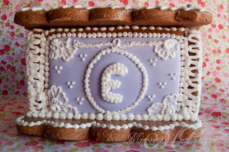 CAJA DE GALLETA DE JENGIBRE Y GALLETAS CON FOTOS