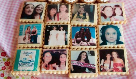 CAJA DE GALLETA DE JENGIBRE Y GALLETAS CON FOTOS