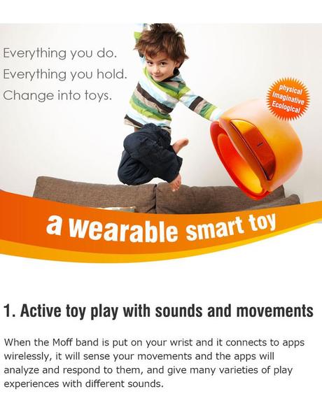 Moff, una pulsera portable que convierte todo en juguetes