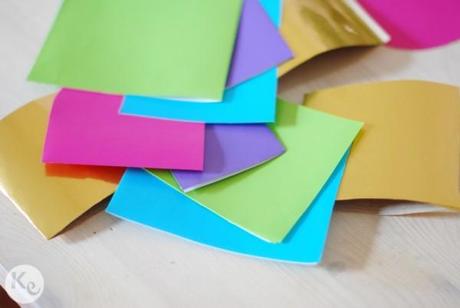 DIY. Scalop spring garland