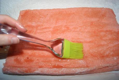 Brazo Gitano de Nata y Fresas (Gateau Roule) Brazo Gitano de Nata y Fresas (Gateau Roule)