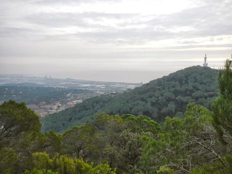 El turó de l'infern desde Cabrils