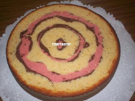 TORTA LEOPARDO PARA BAUTIZO