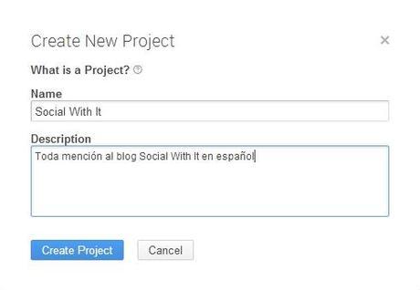 Brandwatch Review - create a new project - Social With It - Social Media Blog