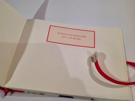 Un libro de firmas muy especial