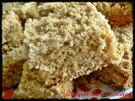 Torta espolvoreada (o Streuselkuchen, como se llama en Alemania) {Reto Cocinando por el mundo} Torta espolvoreada (o Streuselkuchen, como se llama en Alemania) {Reto Cocinando por el mundo}