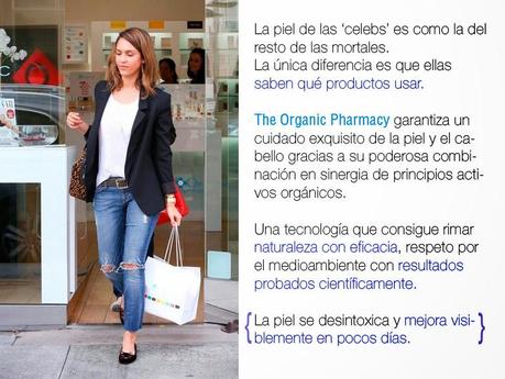 Jessica Alba comprando en The Organic Pharmacy