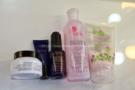 Rutina facial nocturna