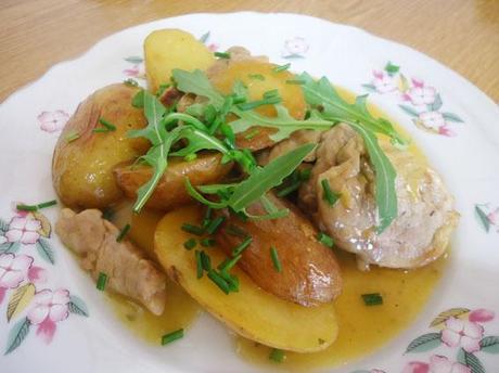 receta de solomillo a la miel con patatas receta de solomillo a la miel con patatas