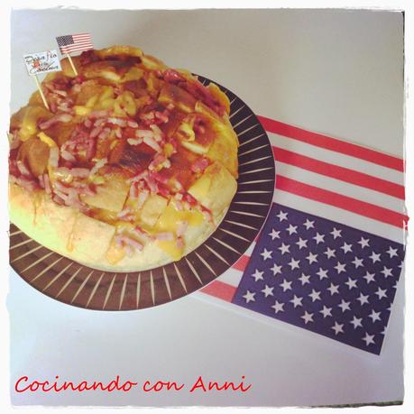 CHEDDAR BACON CON SALSA DE MIEL Y MOSTAZA