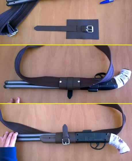 Tutorial Cosplay Lara Croft Trench Shotgun (escopeta)
