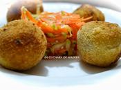 Croquetas bolitas batata